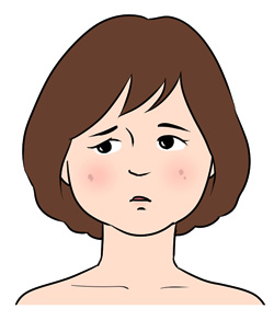 弾力の低下