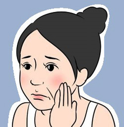 たるみとしわの悩み